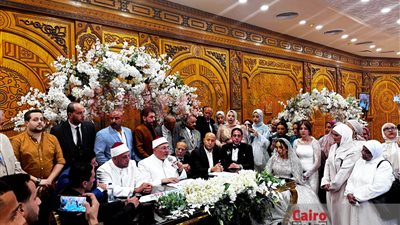 الداعية الإسلامي رمضان عبد الرازق يحتفل بعقد قران ابنته بحضور عدد من علماء الأزهر 