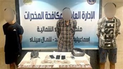 قدرت بـ9 ملايين جنيه.. ضبط 8 تجار مخدرات خلال حملات أمنية بالإسماعيلية