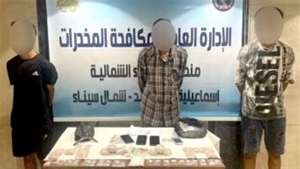 المتهمون والمضبوطات