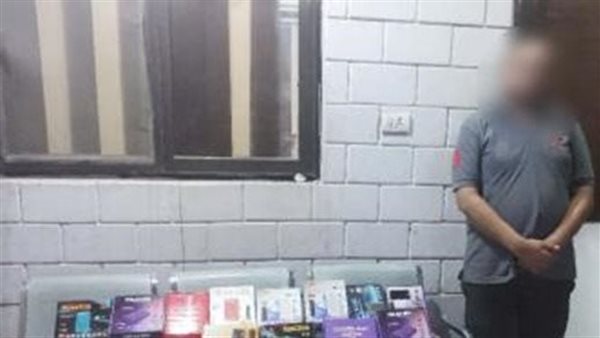 متهم والمضبوطات 