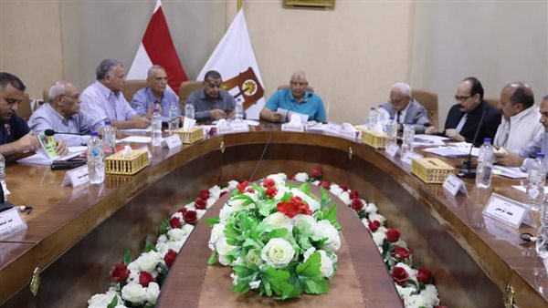 جانب من لقاء محافظ