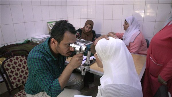 جانب من القافلة التنموية