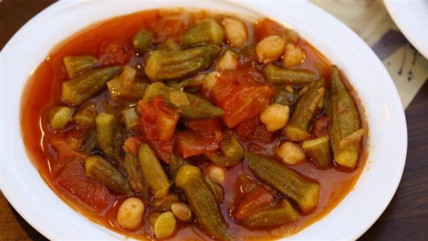 طريقة عمل طاجن البامية