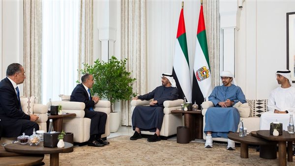 استقبال رئيس الإمارات