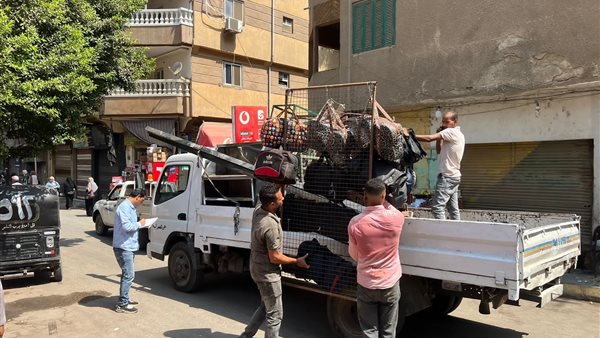 الجيزة تزيل 600 حالة