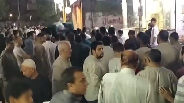 جنازة مهيبة بالمنوفية