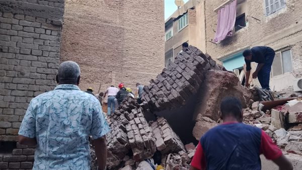 انهيار عقار- أرشيفية