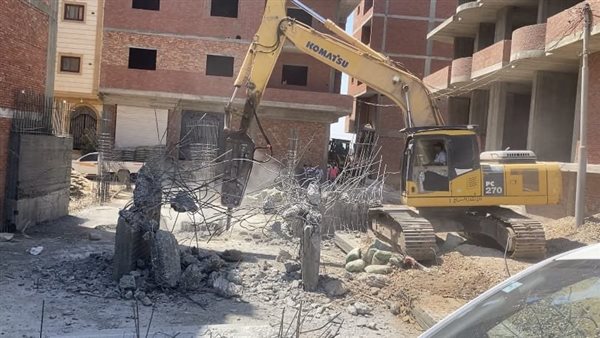 حملة إزالات بأسيوط