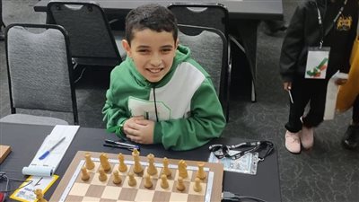 الطفل المعجزة.. عبد الرحمن سامح يحتل صدارة التصنيف العالمي للشطرنج تحت 10 سنوات