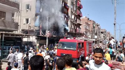 بسبب ماس كهربائي.. السيطرة على حريق منزلين في الفيوم