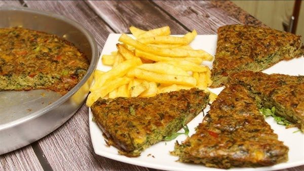 طريقة عمل العجة بالبصل