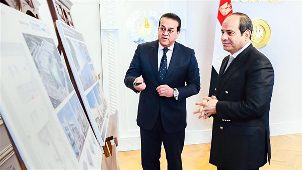 الرئيس السيسي ووزير