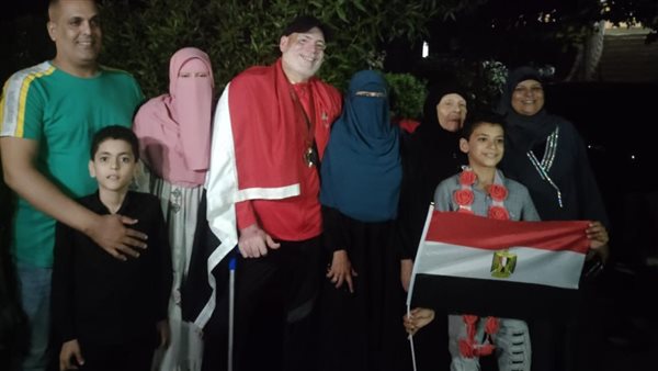 إستقبال أسرة الكابتن