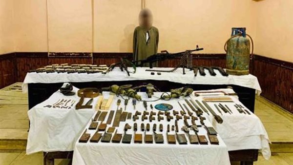 المتهم والمضبوطات