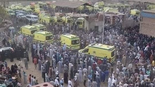 لحظة وصول جثامين