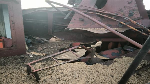 السفينة المصابة 