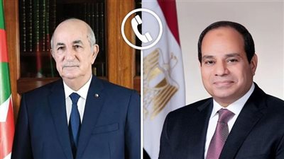 الرئيس السيسي يهنئ نظيره الجزائري على فوزه بولاية رئاسية جديدة