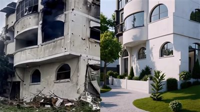 بمساعدة الذكاء الاصطناعي.. مهندس فلسطيني يعيد بناء واجهات البيوت المدمرة بغزة: أحاول إعادة الأمل للناس| خاص