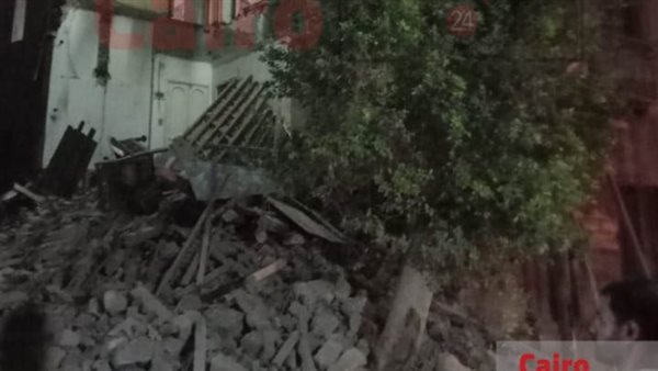 عقار شبرا مصر المنهار