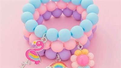 طريقة عمل غوايش بالخرز للمبتدئين.. اشغلي فراغ طفلتك وعلميها مهارة مربحة| صور