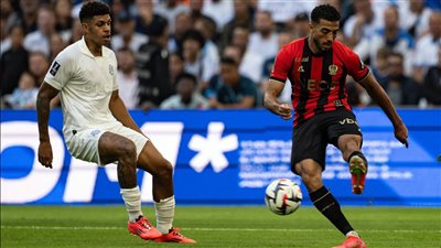 محمد عبد المنعم يشارك في خسارة نيس أمام أولمبيك مارسيليا بالدوري الفرنسي