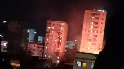 اندلاع حريق في عقار بمنطقة سيدي بشر بالإسكندرية.. والحماية المدنية تسيطر