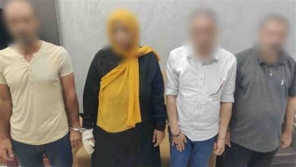 المتهمين والمضبوطات