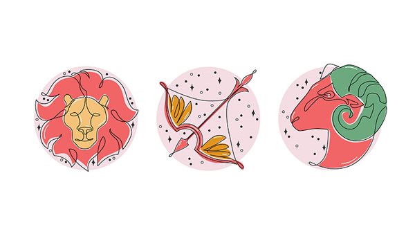 توقعات الأبراج النارية..