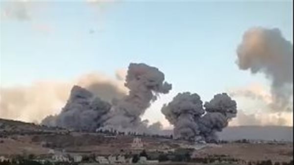 غارات إسرائيلية عنيفة