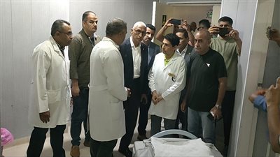 محافظ شمال سيناء يلتقي المرضى الفلسطينيين ببئر العبد 