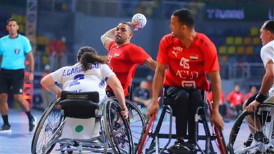 منتخب مصر للكراسي المتحركة يهزم تشيلي في افتتاح مونديال اليد
