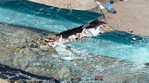 جانب من الحادث 