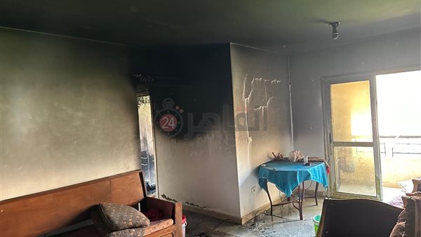 جانب من الحريق 