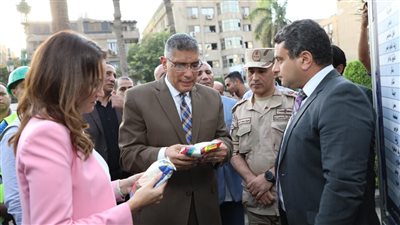 محافظ الجيزة يشهد فعاليات إطلاق المبادرة الرئاسية بداية جديدة لبناء الإنسان