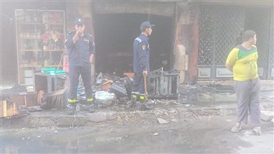 السيطرة على حريق بمكتبة دون خسائر بشرية في بنها