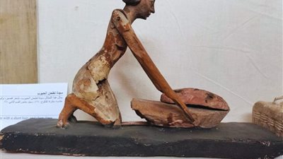 المتحف المصري بالتحرير يعرض قطعة أثرية فريدة من الخشب