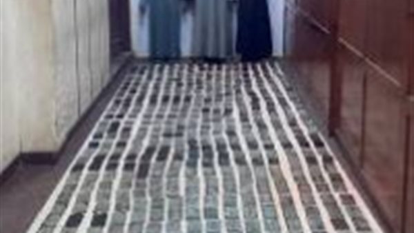 المتهمين والمضبوطات