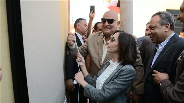 افتتاح مشروع الصرف