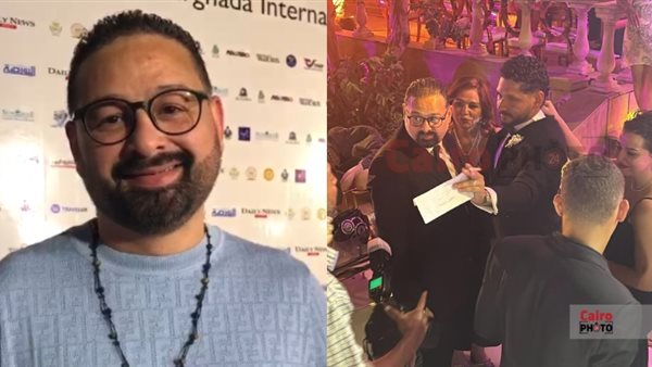 حفل زفاف محمود شاهين