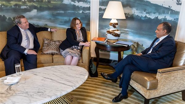 لقاءات وزير الخارجية