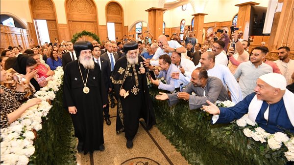 جانب من زيارة البابا