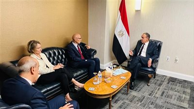 وزير الخارجية والهجرة يلتقي المفوض السامي لحقوق الإنسان في نيويورك 