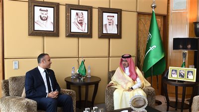 السفارة السعودية بالقاهرة: أمين الرئاسة يهنئ السفير السعودي باليوم الوطني