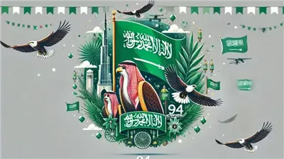 دام عزك يا وطن.. عبارات تهنئة اليوم الوطني السعودي 94 مميزة وقصيرة