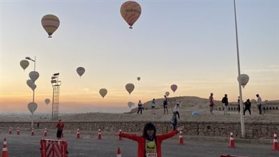 1000 سائح على متن 45 رحلة بالون طائر بالأقصر