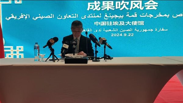 السفير الصيني بالقاهرة