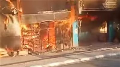 انتداب فريق لمعاينة موقع حريق كشك أمام مشرحة مستشفى طنطا الجامعي| بث مباشر 