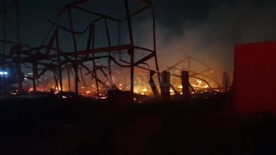 بينهم مدير تصوير.. أسماء مصابي حريق الحي الشعبي في مدينة الإنتاج الإعلامي