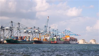 مع اقتراب افتتاحها.. شعبة النقل: محطة تحيا مصر بميناء دمياط تجعل مصر في مركز متقدم للتجارة