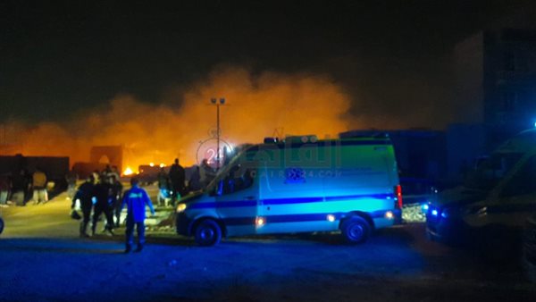 حريق الحي الشعبي